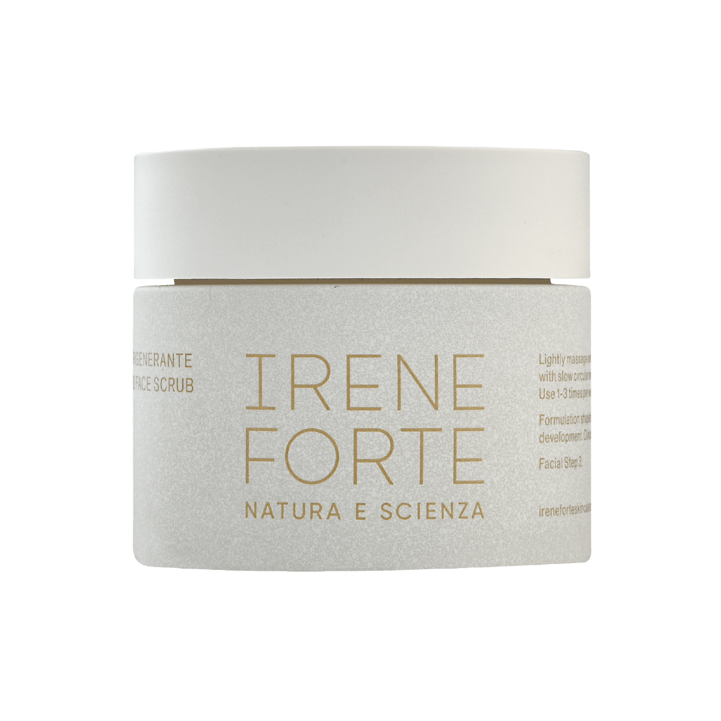 Irene Forte light exfoliating Almond Face Scrub