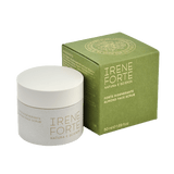 Irene's Forte Almond Face Scrub in green matte luxurious packaging