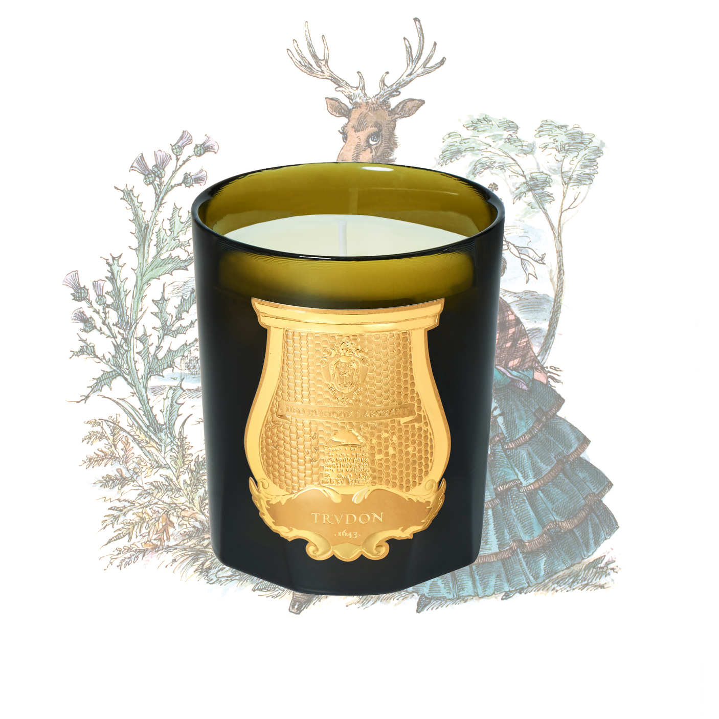 Trudon Balmoral Scented Candle - Earthy Scents