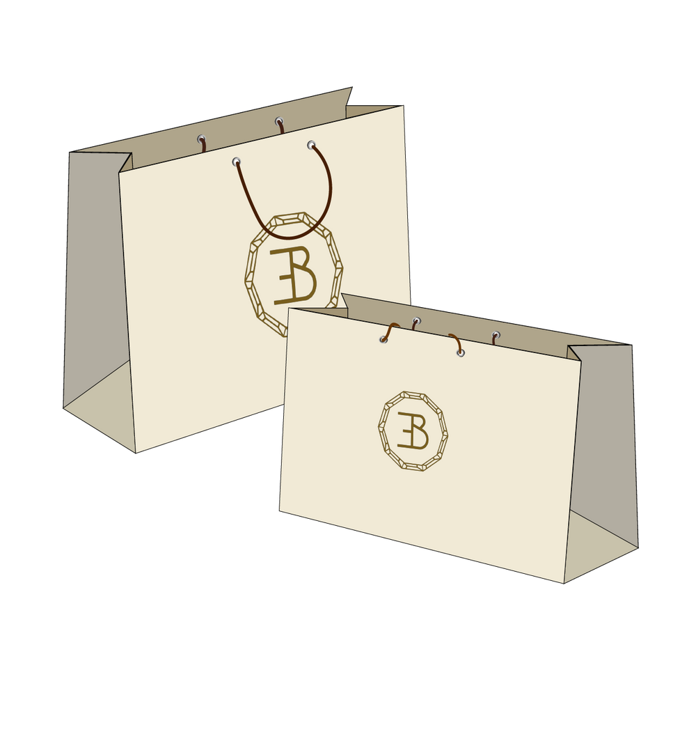 illustration of Embassy of Beauty gift bags