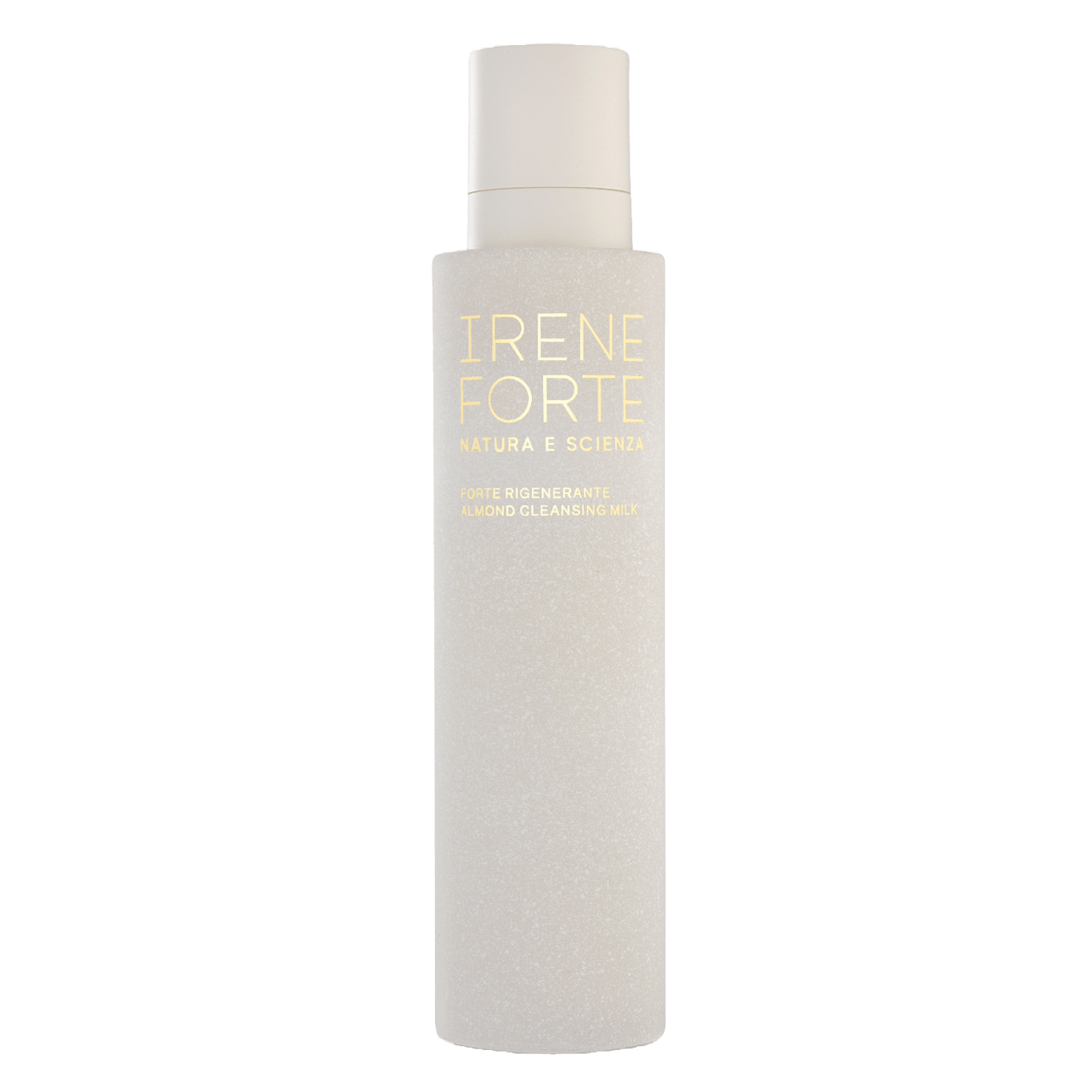 Irene Forte Almond Cleansing Milk Grey Luxurious Bottle