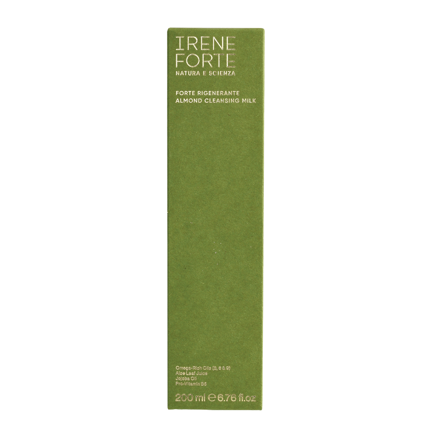 Packaging Green by Irene Forte Cleansing Milk 