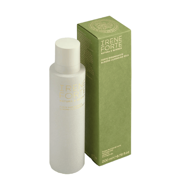 Milk Cleanser Made From Almonds by Irene Forte with Green Packaging