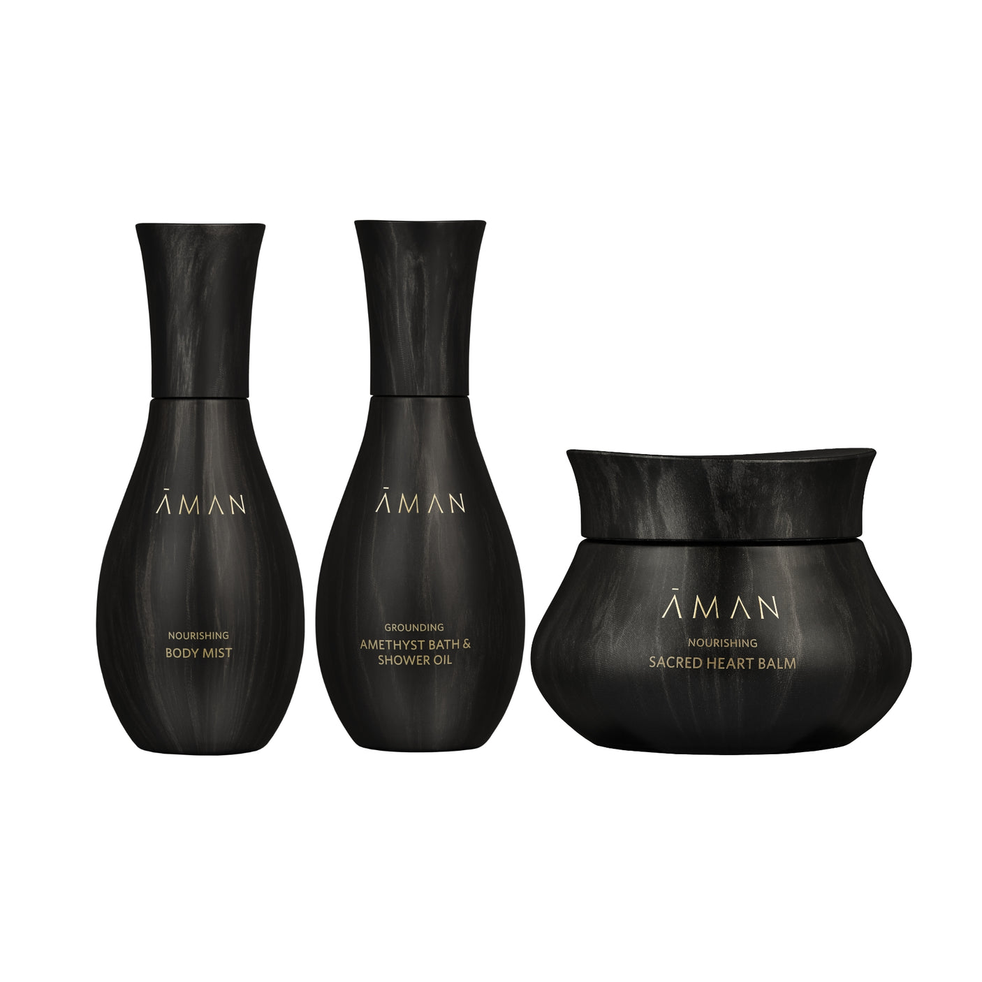 AMAN Shower Stories Collection - Shower Oil, Body Oil & Body Balm