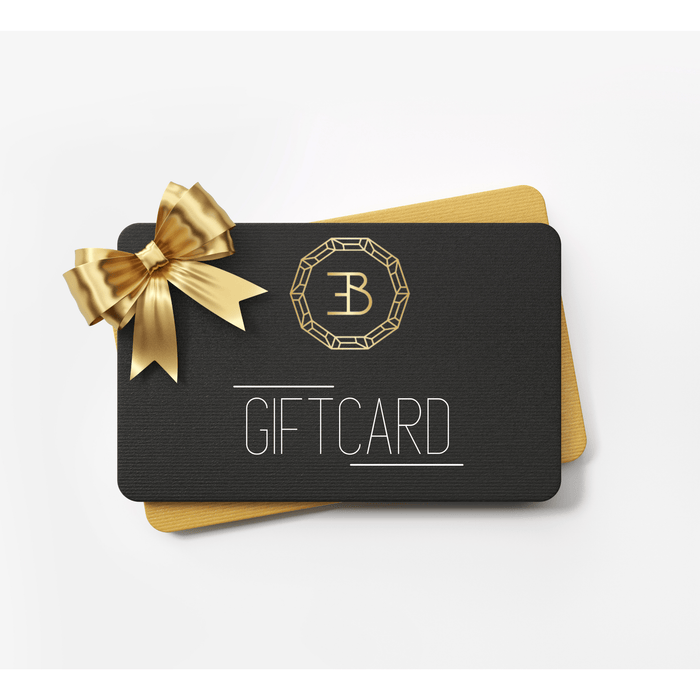 Embassy of Beauty gift card black gold present