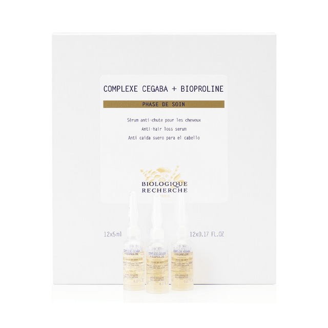 Biologique Recherche Cegaba + Bioproline Complex Hair Growth Serum: Anti-Hair Loss Peptides for Hair Growth and Prevention