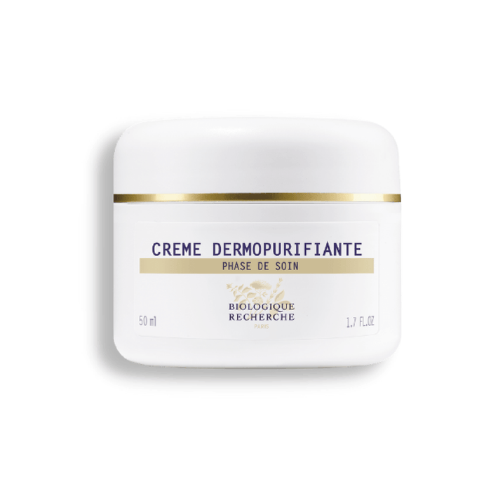 Biologique Recherche Crème Dermopurifiante: Acne Treatment Cream with Vitamin B3, Burdock Extract, and Natural Botanicals for Clear, Even-Toned Skin.