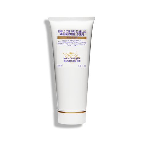 Biologique Recherche Emulsion Originelle Régénérante Corps. Nourishing, and rejuvenating body cream for soft skin.