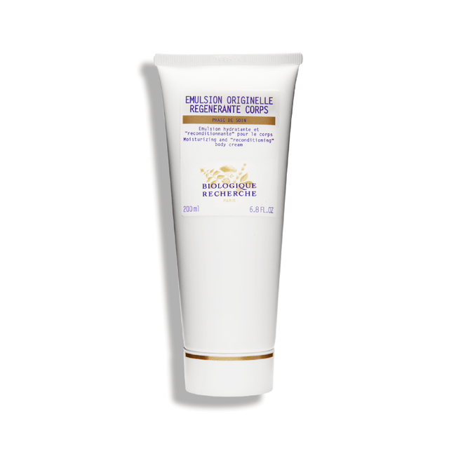 Biologique Recherche Emulsion Originelle Régénérante Corps. Nourishing, and rejuvenating body cream for soft skin.