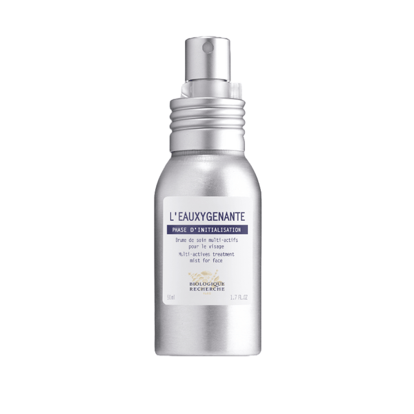 Biologique Recherche L'Eauxygénante: A refreshing skin mist with vitamin C for radiant, protected, and hydrated skin.