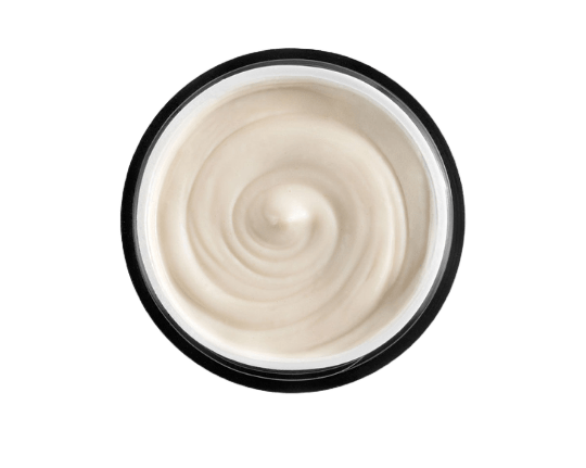 A luxurious jar of Cream III by Ayuna, a rich skincare treatment for sensitive skins.