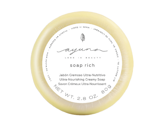 An incredibly rich creamy soap formulated for dry & delicate skin types
